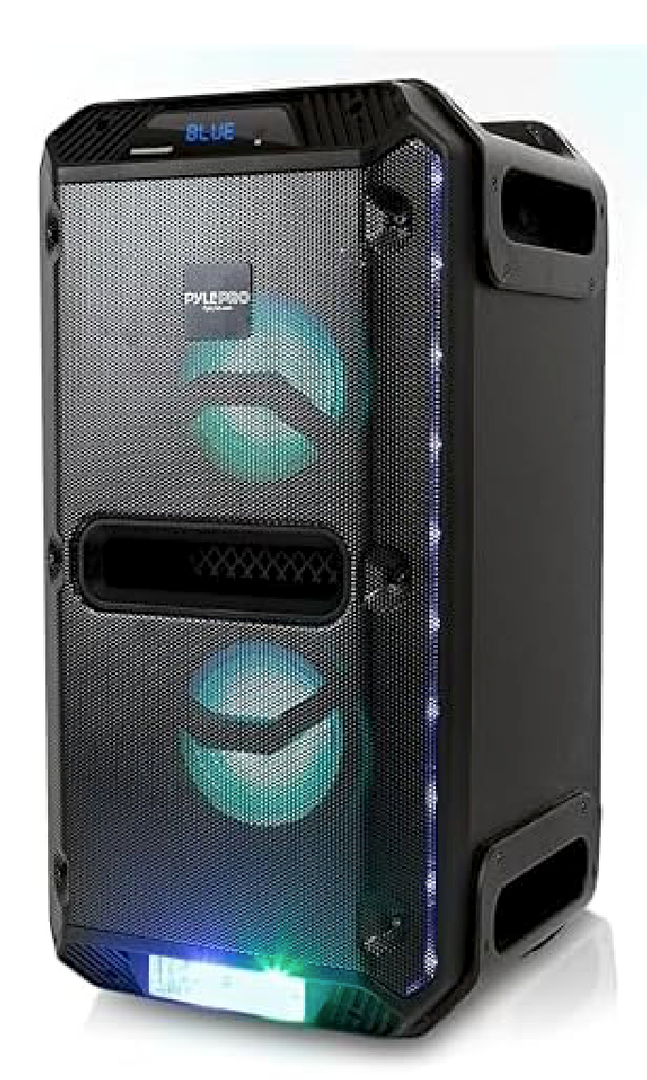 Pyle Portable 500W PA Speaker System - Outdoor Wireless Bluetooth