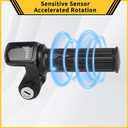 GregYoung 36v Scooter Throttle,6 Pin Scooter Replacement Parts with Battery Charge Display,Compatible with Gotrax Flex Electric Scooter