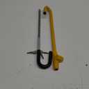 KAYCENTOP Car Steering Wheel to Brake Pedal Lock Auto Security Product Anti-Theft Lock Device Bright Yellow Universal