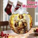 Religious Christmas Ornaments - Archangel Michael Ornament | Christmas Tree Ornament | Xmas Tree Decor - Spiritual Guardian Gift, Holiday Keepsake, Gift Ideas & Holiday Present (3014-baby Ceramic-14)