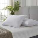 Blue Ridge Home Fashions 400 Thread Count White Down Pillow, King 2 Pack