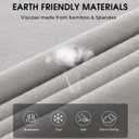 BAMBOO COOL Women's Skin-Tight Soft T-Shirts Short Sleeve Slim Fit Tops for Women Cute Basic Tees (X-Large, Grey)