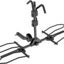 2-Bike Rack Hitch Mount, Fits E-Bikes, Fat Tires up to 5", 160lbs Tilting Hitch Mount Platform Rack for Cars SUVs Trucks -2" Receiver