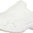 Easy Spirit Women's Tourguide Clogs (8 Wide, White Leather)