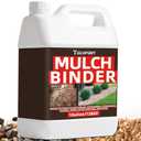 Teexpert Mulch Binder for Landscaping: 1 Gallon Rock Glue for Landscaping & Gravel Binder - Max Strength, Long Lasting Hold, Permeable Adhesive to Lock Pea Gravel, Stones, Rubber Mulch & Pine Straw