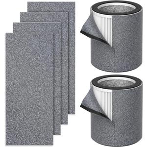 H-PF400 HEPA Filter Replacement Kit Compatible With Hunter HP400 Air-Purifiers, Model H-HF400-VP/H-PF400, 2 HEPA Filter & 4 Pre-Filters