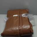 RV Awning Fabric Replacement, 16 oz Waterproof Vinyl Universal RV Awning Replacement, 13'x8' Modern Brown Solid Vinyl Awning (Fabric 12'2", Cocoa)