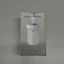 ZPP Humidifier for Bedroom Portable Mini Humidifier with 7-color Lights for Car,Home,Office,Travel with Night Light, Auto Shut-Off (320ml)