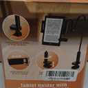 Kindle Holder with Remote Page Turner | Hands-Free Stand for Reading in Bed or Desk Compatible with Kindle Paperwhite, Oasis, iPad, iPhone, and More | Fits Devices from 4.5 to 10