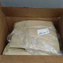 Beige Car Seat Cover Full Set Air Cool Mesh Seat Covers All Season Fit Seat Covers Leather for SUV Sedan Van Airbag Compatible Elegance