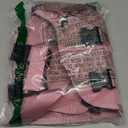 ICEFANG GN3 Tactical Dog Harness for X-Small Dogs, 6X Quick-Release Buckles,Dog Molle Vest with Handle,3/4 Body, Hook and Loop Panel for ID Patch,No Pulling Front Clip (XS (Chest: 17"-23"), Pink)