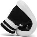 Engtoy Baby Shoes & Socks - Non-Slip Breathable Slippers with Soft Rubber Sole - Baby Boys & Girls Slip On Sneakers (Black)