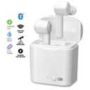 iLive Truly Wire-Free Earbuds With USB C Connector, White