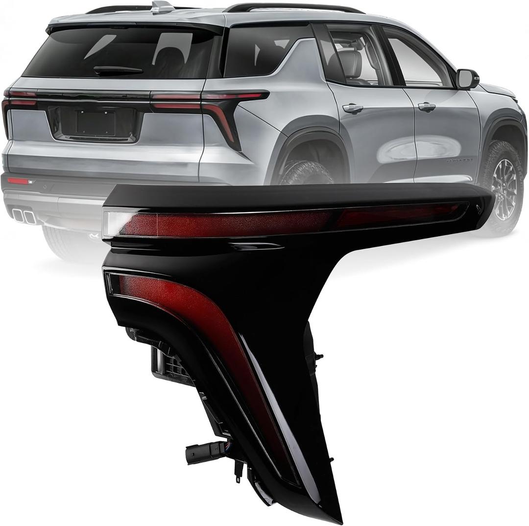 Dasbecan Right Tail Light Compatible with 2024-2026 Chevy Traverse LED
