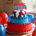 Spider Cartoon Birthday Cake Topper, Spider Web Theme Cake Decor for Kid Birthday Party Decorations (1)