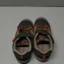 Mishansha Boy's Girl's Hiking Shoes Low Top Sneakers Outdoor Trekking Walking Climbing Running Shoes (4.5 Big Kid, Green)