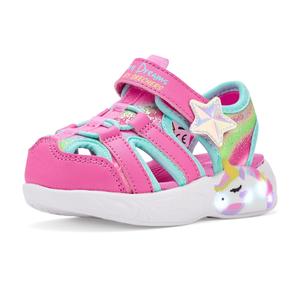 Skechers girls Unicorn Dreams Sandals 303106n (Toddler), 9 Pink/Multi 