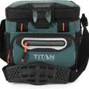 Titan by Arctic Zone Deep Freeze Cooler - Zipperless Hardbody Cooler - Deep Freeze Insulation, HardBody Liner, and SmartShelf, 9 Can