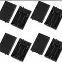 (8 PCS) Portable USB Battery Pack for 5V LED Neon Signs – Battery Operated Power Supply Converter for Plug-in 5V LED Lights, Ideal for Indoor & Outdoor Use (Black), AA 1,5V