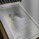 Koonmi Bathroom Mirror, 28X36 Brushed Black Rectangle Wall Mirror, HD Tempered Glass, Anti-Rust Frame Vanity Mirror, Rounded Rectangle Mirror for Restroom, Bedroom, Hangs Horizontal or Vertical