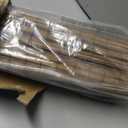 UNISHADES Cordless Bamboo Roman Shades for Windows, Blinds Size (30.5" W 48" H) Colour (Highfield Teak)