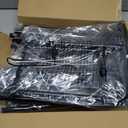 Simple Trending 3 Tier Over The Toilet Rack, Shelf Bathroom, Bathroom Stand Organizer Space Saver, Black