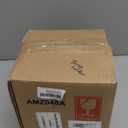 CHI AN HOME 5.7" Square Tissue Box Cover, Handmade Checkered Cube Tissue Box Cover with Capiz Shells, Decorative Tissue Holder for Living Room, Bathroom, Bedroom or Office (Navy Blue)