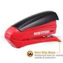 Bostitch® Inspire™ Spring-Powered Compact Stapler, 15 Sheet Capacity (Red)