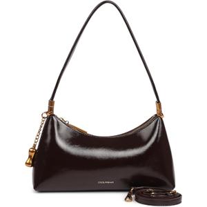 Advanced oil wax leather crescent bag, women's armpit bag, shoulder bag, crossbody bag, handbag, small wallet