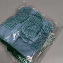 WDIRARA Women's Deep V Neck Sleeveless Halter Romper Lace Up Backless Skinny Knit Sexy Tank Jumpsuit Shorts (Blue Green) S