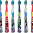 Oral-B Kids Spider Man Toothbrush for Little Children Ages 3+ Years Old, Extra Soft, Pack of 6 (Assorted)