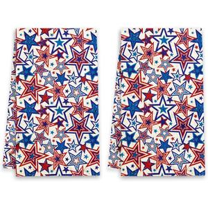 MUBIAO 4th of July Decorations TowelIndependence Kitchen Towels 250th Anniversary Independence Day 4th of July Kitchen Towels for Kitchen Housewarming Gifts 2PC A07