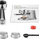 Gevi Commercial Espresso and Coffee Makers, Professional 20 Bar Espresso Maker with Milk Frother, Stainless Steel Expresso Coffee Machines for Home, Compact Cappuccino Machine, Great Gift
