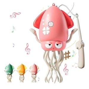 Magic Dancing Octopus Toy - Smart Obstacle-Dodging Robot with LED Light Show & Music, USB Rechargeable Tummy Time Squid Toy for Babies | Electric Crawling Octopus | Interactive Gift for Kids 3+