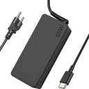 USB-C 65W 45W AC Replacement Charger Compatible with Lenovo ThinkPad T480 T490 T580 ADLX65YDC2A ADLX65YLC2D ADLX65YDC3A ADLX65YDC2D chromebook 2nd Gen S330 65W Laptop Power Supply Adapter Cord