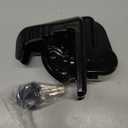 HZEL Trailer Hitch Lock with Two Keys, Heavy Duty Adjustable Trailer Coupler Lock Fits 1-7/ 8", 2", and 2-5/ 16", Anti-Theft Tongue Hitches, Universal for RVs Sedans Campers (Black)