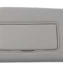 Dasbecan Right Passenger Side Sun Visor with Light Compatible with Nissan Murano 2009 2010 2011 2012 2013 2014 Gray 96400-1AA1B