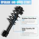 Front Struts Assembly w/Coil Spring Shock Absorbers Replacement for 2005-2009 Hyundai Tucson 2005-2010 Kia Sportag 172219 172220, Set of 2