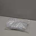 Clear Round Fitted Vinyl Tablecloth, Waterproof Table Cloth with Elastic Edge, Plastic Table Cover Protector for Kitchen Dining, Wedding, Party, Holiday Dinner (Bluish Cover Fits 36"-44" Round Table)