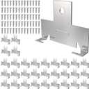 34 PCS Recessed Light Clip Kit for Retrofitting Recessed Light Canisters, Self Tapping Screw, Use with Torsion Springs
