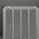 HVAC Premium 20'' X 20'' Steel Return Air Filter Grille for 1'' Filter - Easy Plastic Tabs for Removable Face/Door - HVAC Duct Cover - Flat Stamped Face - White [Outer Dimensions: 22 5/8"w X 22 5/8"h]