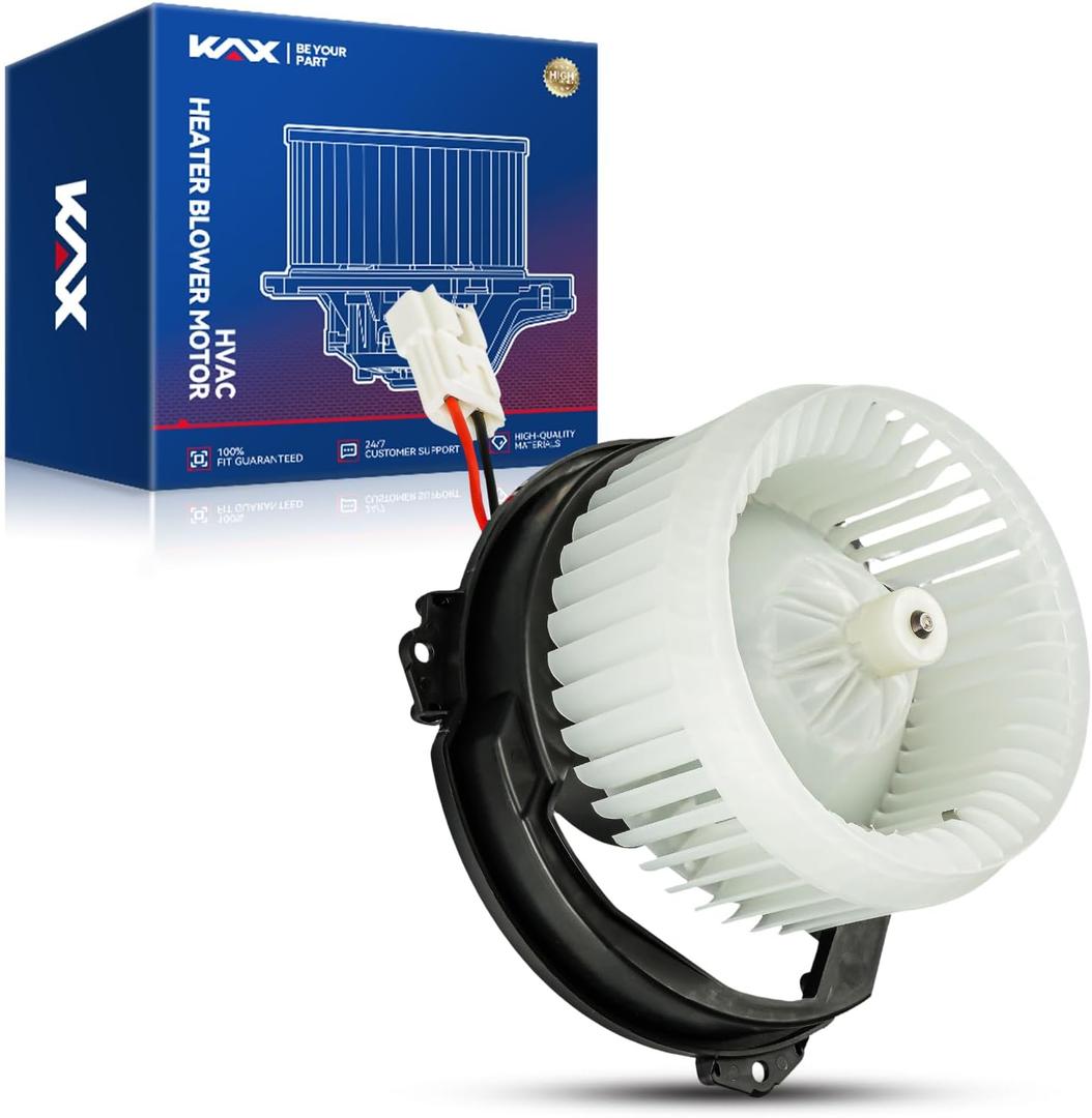KAX AC Blower Motor Fit for Jeep Cherokee 2014-2023, Chrysler 200 2015 2016 2017 - HVAC Heater Blower Motor Replaces# 700293,75038