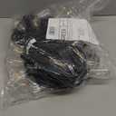 Brightown Outdoor String Lights Patio Lights, 100FT ST38 Shatterproof Dimmable Waterproof Connectable LED Christmas Lights, Hanging Outside Light for Backyard, Porch, Deck, Balcony, Garden, Home Decor (Black)