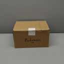 6'' White Ceramic Ribbed Bud Vases in Bulk, Set of 6 Small Pampas Grass Flower Vase for Modern Farmhouse, Boho Home Decor, Living Room, Vintage Wedding Centerpiece, Table, Shelf Decoration