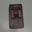 Holster for iPhone 17, 17 Pro, 16, 16 Pro, 15, 15 Pro, 14, 14 Pro, 13, 13 Pro, 12, Galaxy S26, S25, S24, Premium Leather Pouch with Belt Clip Phone Holster Belt Case, Coffee -M