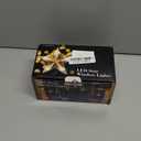 Quntis Star Christmas Window Lights, 76 LEDs 9 Stars Curtain Lights Battery Operated with Timer, 8 Mode Xmas Hanging Window Decorations Lights Indoor Backdrop for Bedroom Wall, Warm White