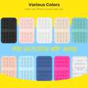 Patented Magnetic Sticky Phone Suction Grip Mount for MagSafe Case,Magnet Silicone Portable Stand Holder for iPhone 16/15/14/13/12 Series and Android, Hands-Free Selfies and Videos (White)