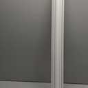 Yaocom 2 Strip White 32 Inch Vinyl U-Shape Door Bottom Seal, Slide on Weatherstrip Interior Door Bottom to Block Light and Reduce Noise Fits 32 x 1-3/8 Doors, Fills 1/2 1-1/2 Gaps