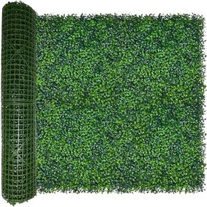 ODTORY Artificial Ivy Privacy Fence Wall Screen: 40X160 in(45 sqft) UV-Anti Faux Boxwood Roll Panels Greenery Backdrop Ivy Vine Leaf Hedges Fence Panels for Indoor Outdoor Green Wall Decor