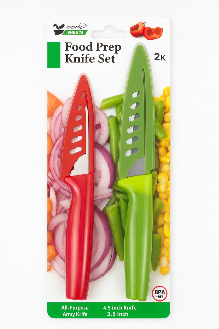 Culinary Fresh Food Prep Knife Set